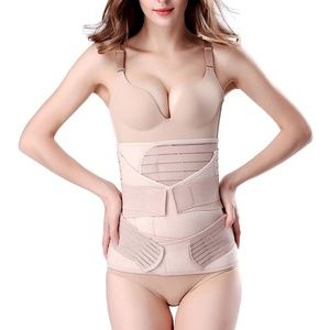 3 in 1 postpartum support recovery belly wrap